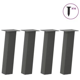 Patas para mesa de centro 4 uds acero antracita 42 cm de , Patas para mesas - Ref: Foro24-4012502, Precio: 68,06 €, Descuento: %