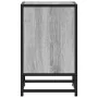 Mesita noche madera de ingeniería gris sonoma 40x31x50 cm metal de , Mesitas de noche - Ref: Foro24-848705, Precio: 36,71 €, ...