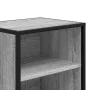 Mesita noche madera de ingeniería gris sonoma 40x31x50 cm metal de , Mesitas de noche - Ref: Foro24-848705, Precio: 36,71 €, ...