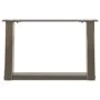 Patas de mesa centro forma U 2uds acero natural 40x(30-31) cm de , Patas para mesas - Ref: Foro24-4012743, Precio: 59,57 €, D...