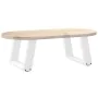 Patas de mesa de centro forma U 2uds acero blanco 40x(30-31) cm by , Table legs - Ref: Foro24-4012741, Price: 59,54 €, Discou...