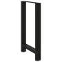 Patas de mesa de centro acero negro 2 uds 60x(90-91) cm de , Patas para mesas - Ref: Foro24-4013332, Precio: 91,92 €, Descuen...