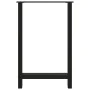Patas de mesa de centro acero negro 2 uds 60x(90-91) cm de , Patas para mesas - Ref: Foro24-4013332, Precio: 91,92 €, Descuen...