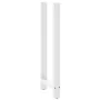 Patas de mesa de centro acero blanco 2 uds 50x(110-111) cm de , Patas para mesas - Ref: Foro24-4013353, Precio: 109,24 €, Des...