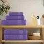Toallas de baño 10 uds morado 100x150 cm 360 gsm 100% algodón de , Toallas - Ref: Foro24-136886, Precio: 104,67 €, Descuento: %