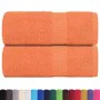 Toallas de visita 2 piezas naranja 30x50cm 360 gsm 100% algodón de , Toallas - Ref: Foro24-136899, Precio: 14,71 €, Descuento: %