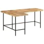 Escritorio madera maciza mango y hierro 165x110x77 cm de , Escritorios - Ref: Foro24-353333, Precio: 274,20 €, Descuento: %