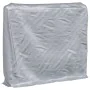 Leñero con protector de lluvia 150x25x150 cm acero galvanizado de , Bolsas y soportes de leña - Ref: Foro24-4100709, Precio: ...