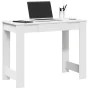 Escritorio de madera contrachapada blanco 100x45x75 cm de , Escritorios - Ref: Foro24-860427, Precio: 62,77 €, Descuento: %