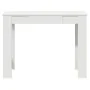 Escritorio de madera contrachapada blanco 100x45x75 cm de , Escritorios - Ref: Foro24-860427, Precio: 62,77 €, Descuento: %