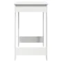 Escritorio de madera contrachapada blanco 100x45x75 cm de , Escritorios - Ref: Foro24-860427, Precio: 62,77 €, Descuento: %