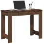 Escritorio de madera de ingeniería roble marrón 100x45x75 cm de , Escritorios - Ref: Foro24-860433, Precio: 61,93 €, Descuent...