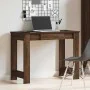 Escritorio de madera de ingeniería roble marrón 100x45x75 cm de , Escritorios - Ref: Foro24-860433, Precio: 61,93 €, Descuent...