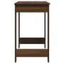 Escritorio de madera de ingeniería roble marrón 100x45x75 cm de , Escritorios - Ref: Foro24-860433, Precio: 61,93 €, Descuent...