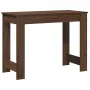 Escritorio de madera de ingeniería roble marrón 100x45x75 cm de , Escritorios - Ref: Foro24-860433, Precio: 61,93 €, Descuent...