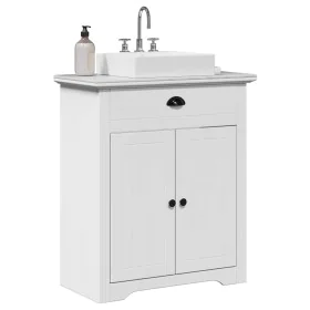 Mueble de baño con lavabo BODO blanco 70x35x80 cm de , Muebles de baño - Ref: Foro24-4016863, Precio: 126,84 €, Descuento: %