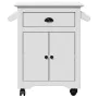 Carrito de cocina BODO blanco 72x45x80 cm de , Carros de cocina y comedor - Ref: Foro24-4016875, Precio: 137,76 €, Descuento: %
