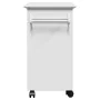 Carrito de cocina BODO blanco 72x45x80 cm de , Carros de cocina y comedor - Ref: Foro24-4016875, Precio: 137,76 €, Descuento: %