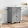 Carrito de cocina BODO gris 72x45x80 cm de , Carros de cocina y comedor - Ref: Foro24-4016877, Precio: 145,33 €, Descuento: %