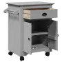 Carrito de cocina BODO gris 72x45x80 cm de , Carros de cocina y comedor - Ref: Foro24-4016877, Precio: 145,33 €, Descuento: %