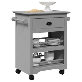Carrito de cocina BODO gris 67,5x45x80 cm by , Kitchen and dining carts - Ref: Foro24-4016880, Price: 109,30 €, Discount: %