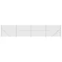 Cerca de alambre con brida plateada 1,6x10 m de , Paneles de vallas - Ref: Foro24-154036, Precio: 67,29 €, Descuento: %