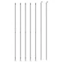 Cerca de alambre con brida plateada 1,6x10 m de , Paneles de vallas - Ref: Foro24-154036, Precio: 67,29 €, Descuento: %