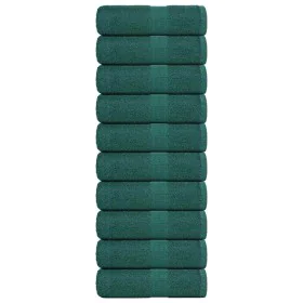 Toallas de jabón 10 uds verde 30x30 cm 360 gsm 100% algodón de , Toallas - Ref: Foro24-136850, Precio: 19,07 €, Descuento: %