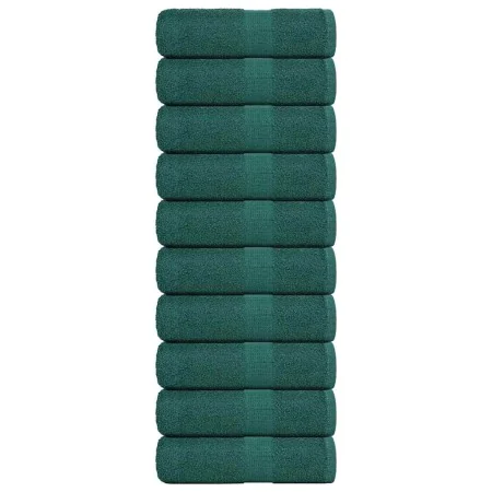 Toallas de jabón 10 uds verde 30x30 cm 360 gsm 100% algodón de , Toallas - Ref: Foro24-136850, Precio: 19,07 €, Descuento: %