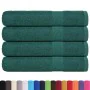 Toallas 4 piezas verde 100x200 cm 360 gsm 100% Algodón de , Toallas - Ref: Foro24-136867, Precio: 79,51 €, Descuento: %