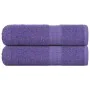 Toallas de mano 2 uds 100% algodón púrpura 50x100 cm 360 gsm de , Toallas - Ref: Foro24-136878, Precio: 16,08 €, Descuento: %