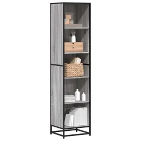 Estantería madera ingeniería gris sonoma 40x35x170,5 cm de , Librerías y estanterías - Ref: Foro24-849142, Precio: 83,03 €, D...