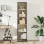Estantería madera contrachapada color roble 40x35x170,5 cm de , Librerías y estanterías - Ref: Foro24-849140, Precio: 65,96 €...