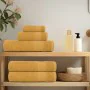 Toallas de ducha 4 uds 100% algodón oro 70x140 cm 360 gsm de , Toallas - Ref: Foro24-136810, Precio: 35,14 €, Descuento: %