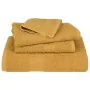 Toallas de ducha 4 uds 100% algodón oro 70x140 cm 360 gsm de , Toallas - Ref: Foro24-136810, Precio: 35,14 €, Descuento: %