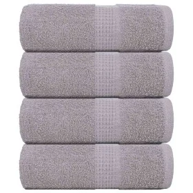 Toallas de jabón 4 uds gris 30x30 cm 360 gsm 100% algodón de , Toallas - Ref: Foro24-136825, Precio: 12,84 €, Descuento: %