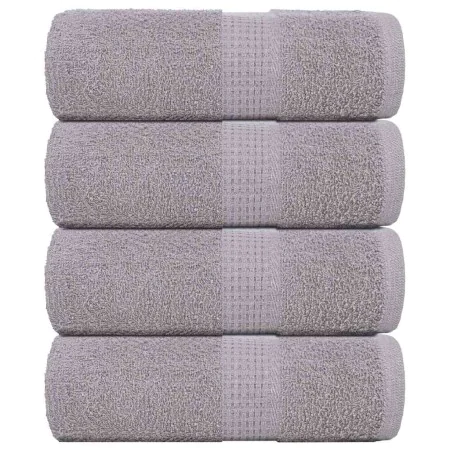 Toallas de jabón 4 uds gris 30x30 cm 360 gsm 100% algodón de , Toallas - Ref: Foro24-136825, Precio: 12,84 €, Descuento: %
