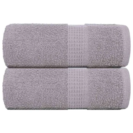 Toallas de visita 2 uds gris 30x50 cm 360 gsm 100% algodón de , Toallas - Ref: Foro24-136827, Precio: 11,99 €, Descuento: %