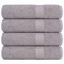 Toallas de mano 4 piezas gris 50x100 cm 360 gsm 100% algodón de , Toallas - Ref: Foro24-136831, Precio: 24,48 €, Descuento: %