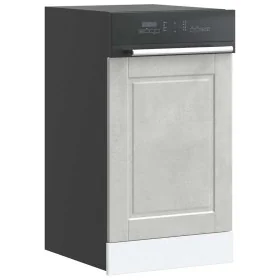 Panel lavavajillas Porto madera contrachapada gris hormigón de , Armarios de cocina - Ref: Foro24-854131, Precio: 27,14 €, De...