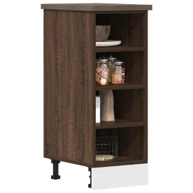Armario de horno madera ingeniería roble ahumado 30x44,5x81,5cm de , Armarios de cocina - Ref: Foro24-854199, Precio: 57,29 €...