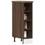 Armario de horno madera ingeniería roble ahumado 20x44,5x81,5cm de , Armarios de cocina - Ref: Foro24-854190, Precio: 57,43 €...