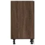 Armario de horno madera ingeniería roble ahumado 20x44,5x81,5cm de , Armarios de cocina - Ref: Foro24-854190, Precio: 57,43 €...