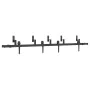 Kit de herrajes para puertas correderas acero negro 213,5 cm by , Door items - Ref: Foro24-3295726, Price: 158,07 €, Discount: %
