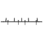 Kit de herrajes para puertas correderas acero negro 213,5 cm by , Door items - Ref: Foro24-3295726, Price: 158,07 €, Discount: %