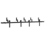 Kit de herrajes para puertas correderas acero negro 213,5 cm by , Door items - Ref: Foro24-3295724, Price: 140,89 €, Discount: %
