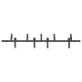 Kit de herrajes para puertas correderas acero negro 213,5 cm by , Door items - Ref: Foro24-3295724, Price: 140,89 €, Discount: %