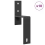 Kit de herrajes para puertas correderas acero negro 366 cm by , Door items - Ref: Foro24-3295753, Price: 234,21 €, Discount: %