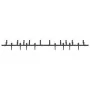 Kit de herrajes para puertas correderas acero negro 305 cm by , Door items - Ref: Foro24-3295745, Price: 262,98 €, Discount: %