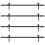 Kit de herrajes para puertas correderas acero negro 305 cm by , Door items - Ref: Foro24-3295745, Price: 262,98 €, Discount: %